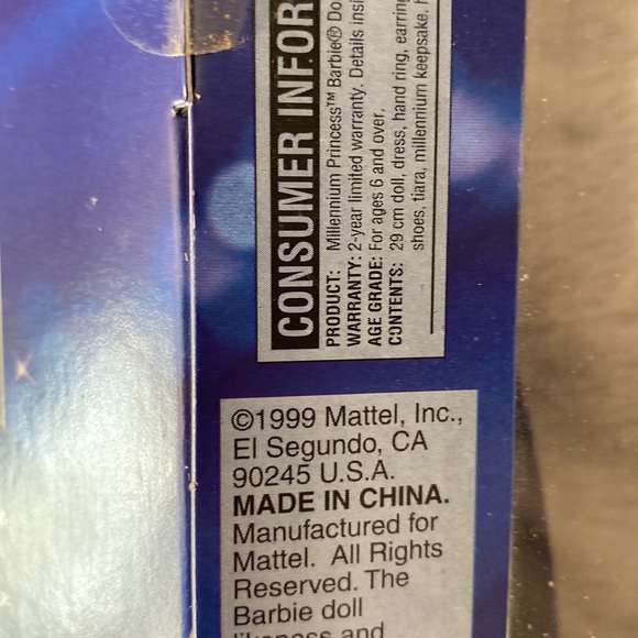 NRFB Millennium Princess Barbie Doll ✨ - Picture 12 of 15